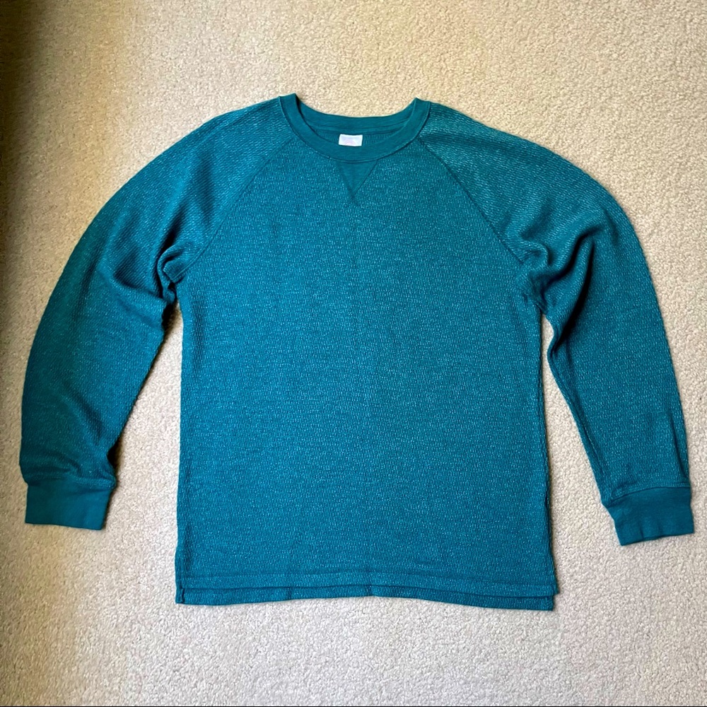 Thermal waffle knit shirt.   EUC